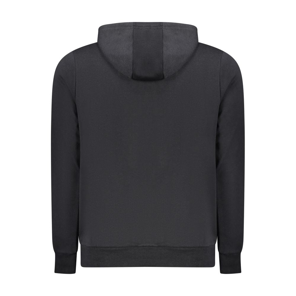 Norway 1963 Black Cotton Men's Hooded Sweatshirt - Luxe Nova