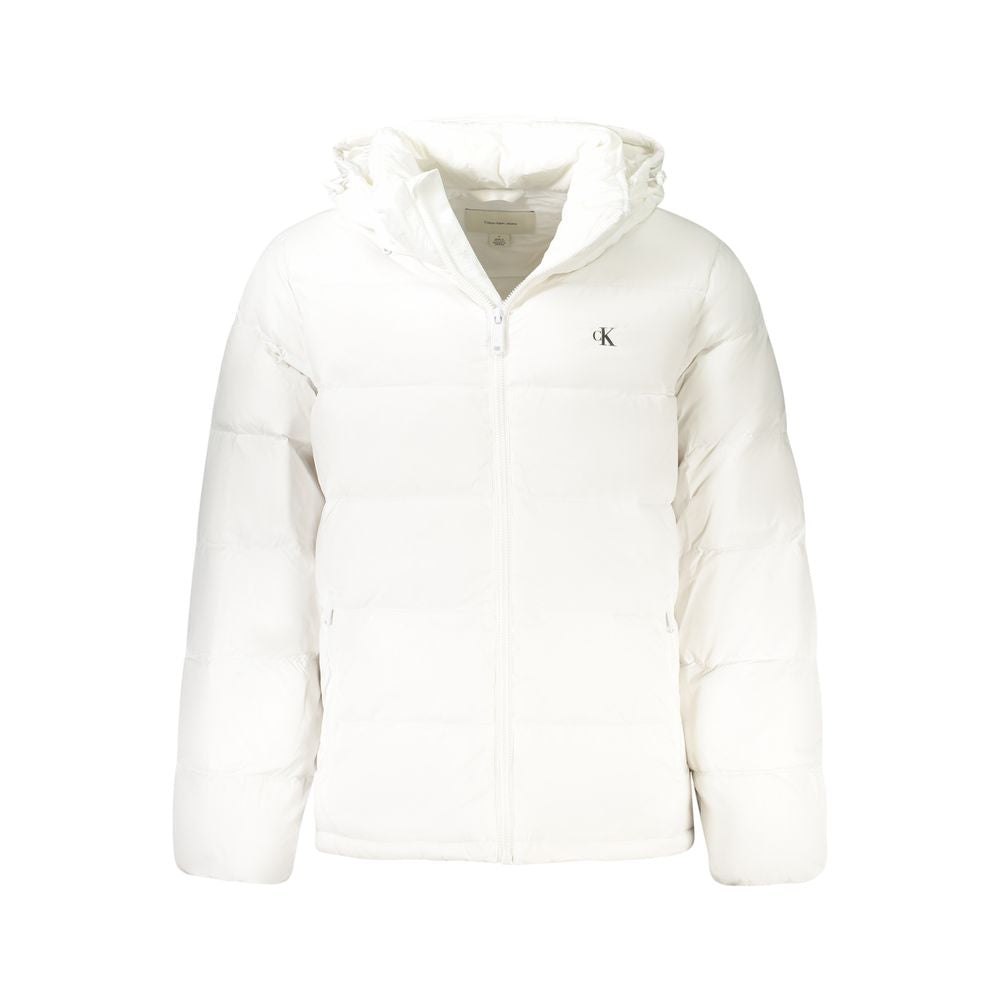 Calvin Klein Bianco Poliammide Men's Jacket - Luxe Nova