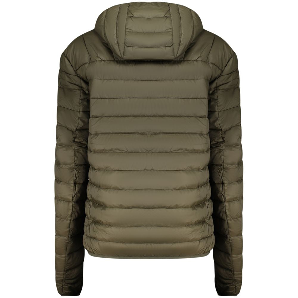 Cavalli Class Verde Polyester Men's Jacket - Luxe Nova