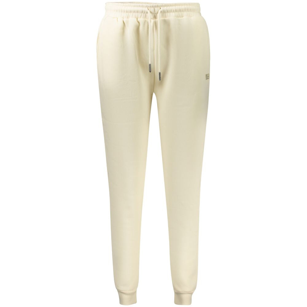 Norway 1963 White Cotton Women's Sweatpant - Luxe Nova