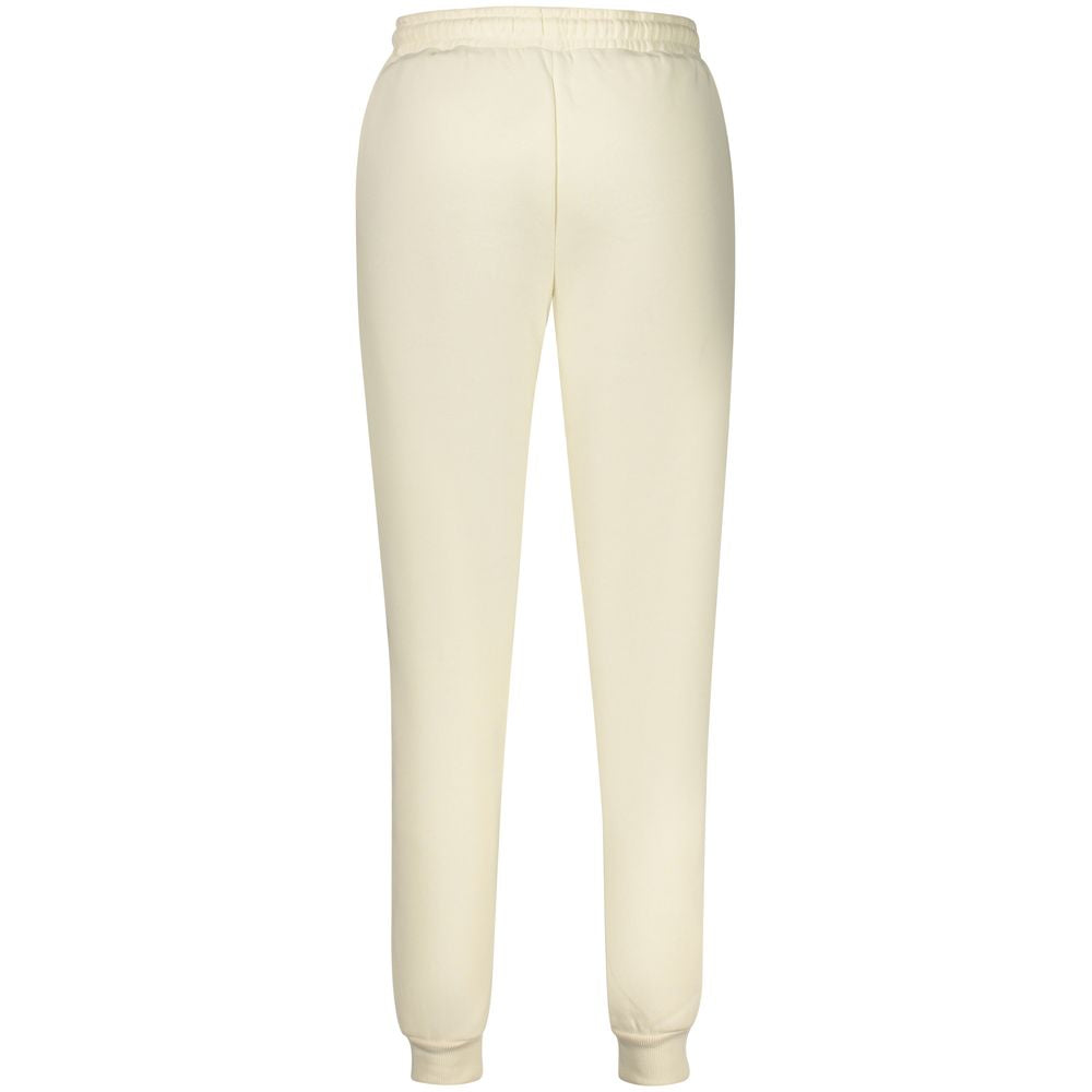 Norway 1963 White Cotton Women's Sweatpant - Luxe Nova