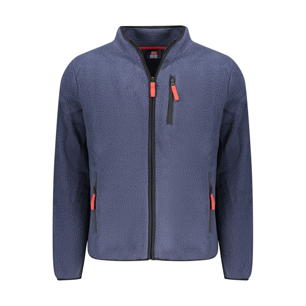Norway 1963 Blue Polyester Men's Sweatshirt - Luxe Nova