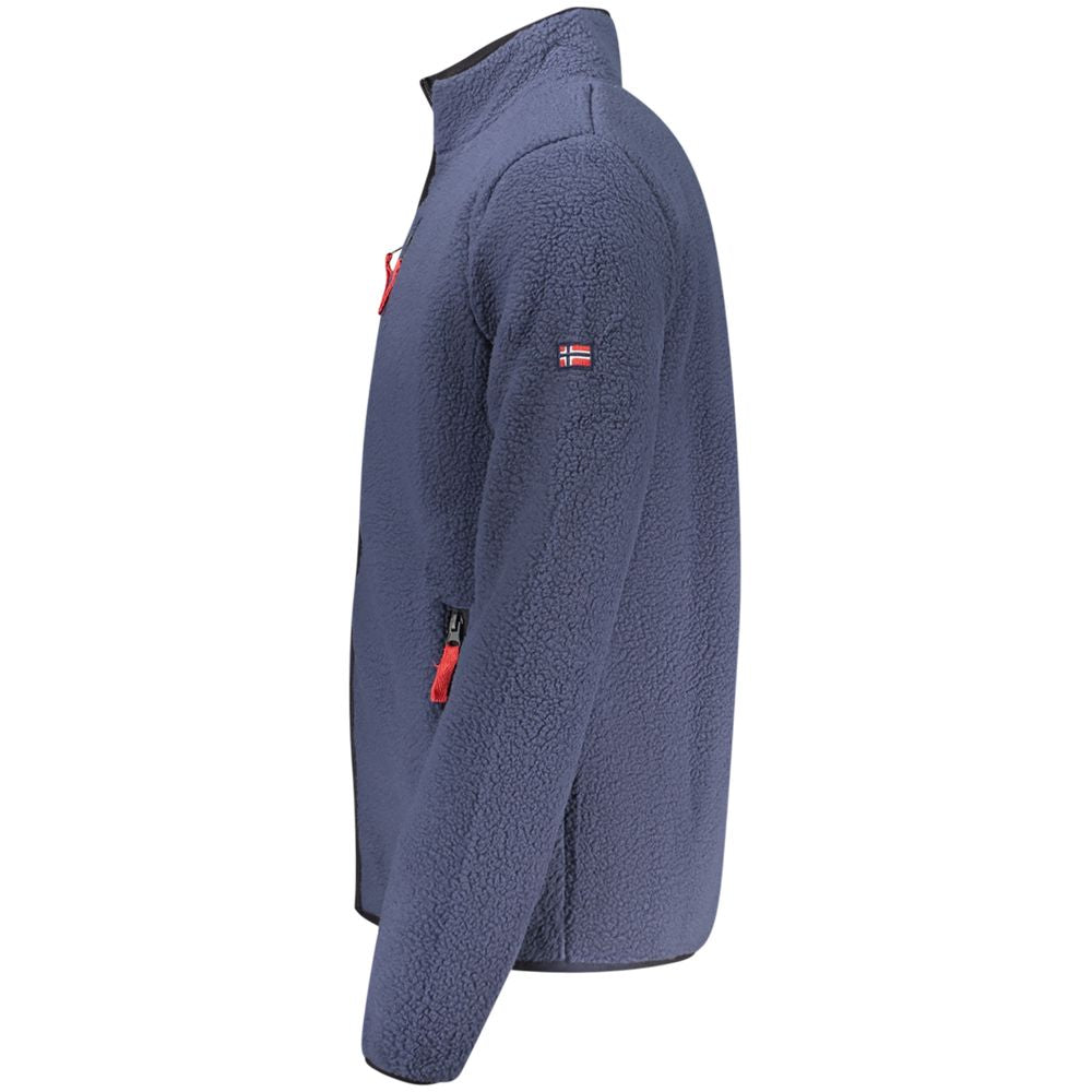 Norway 1963 Blue Polyester Men's Sweatshirt - Luxe Nova