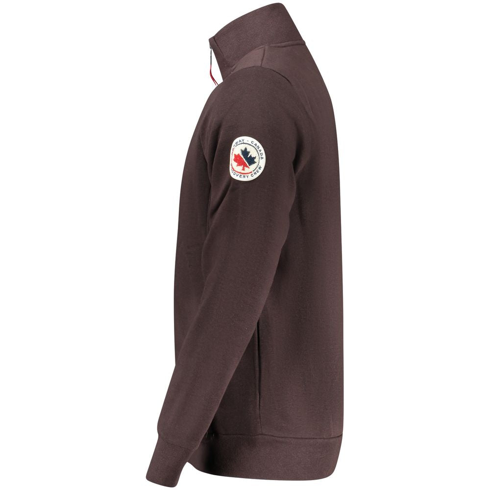 Norway 1963 Marrone Cotton Men Sweatshirt