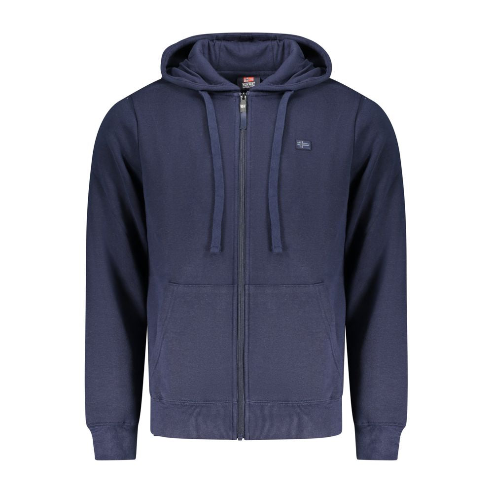 Norway 1963 Marrone Cotton Men Sweatshirt - Luxe Nova