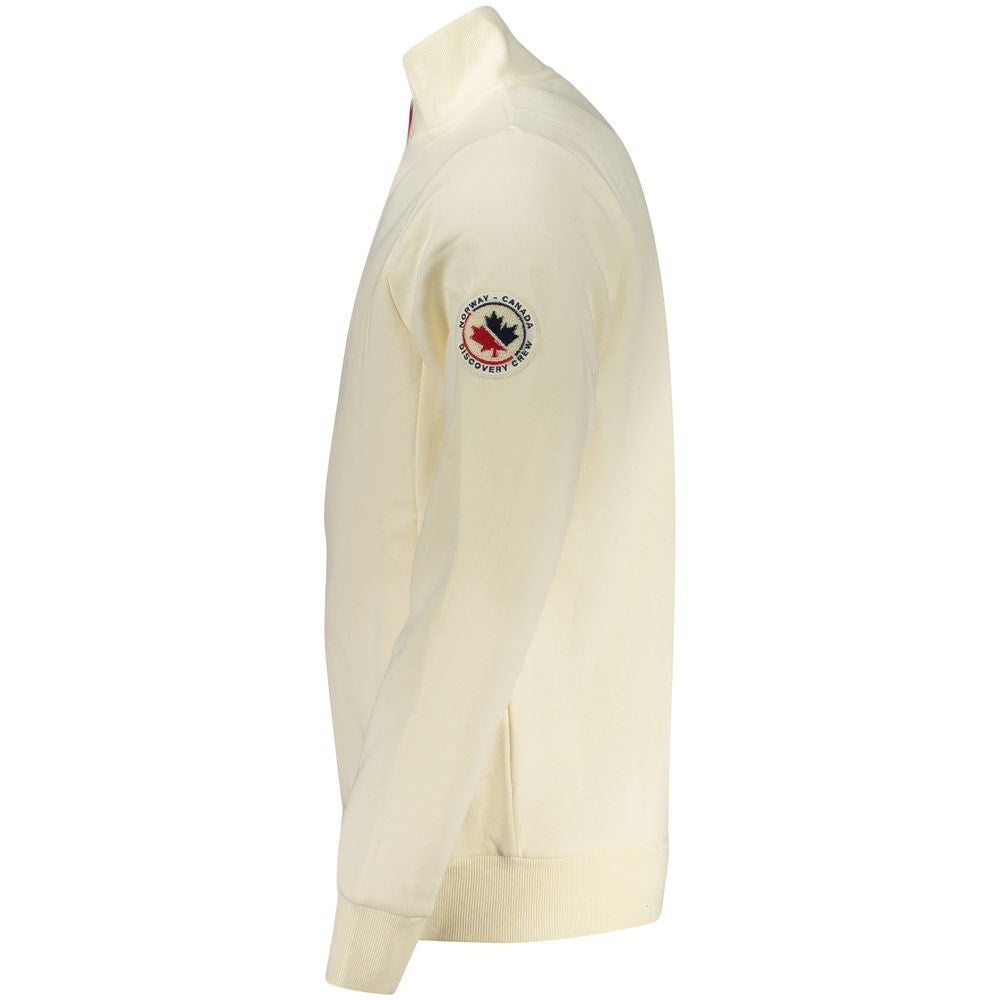 Norway 1963 White Cotton Men's Sweatshirt - Luxe Nova