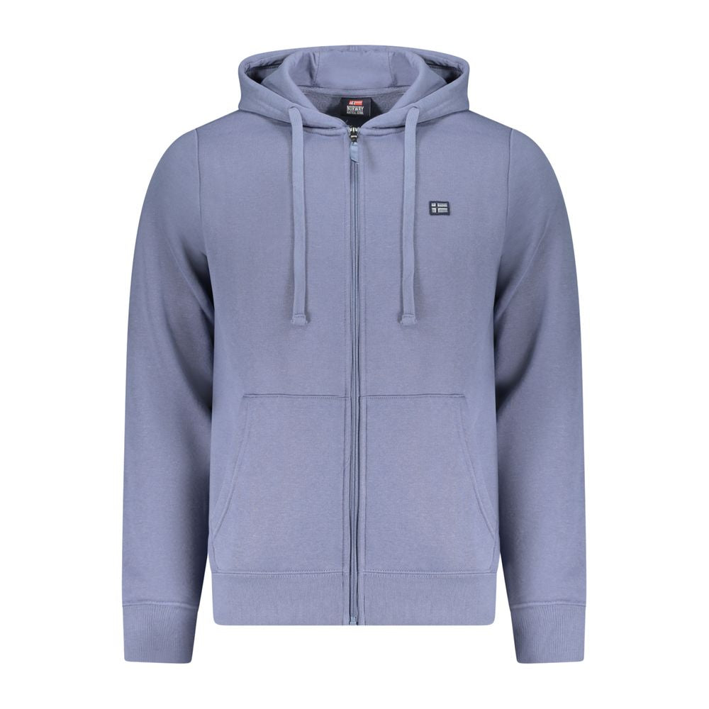 Norway 1963 Blu Cotton Men's Hoodie