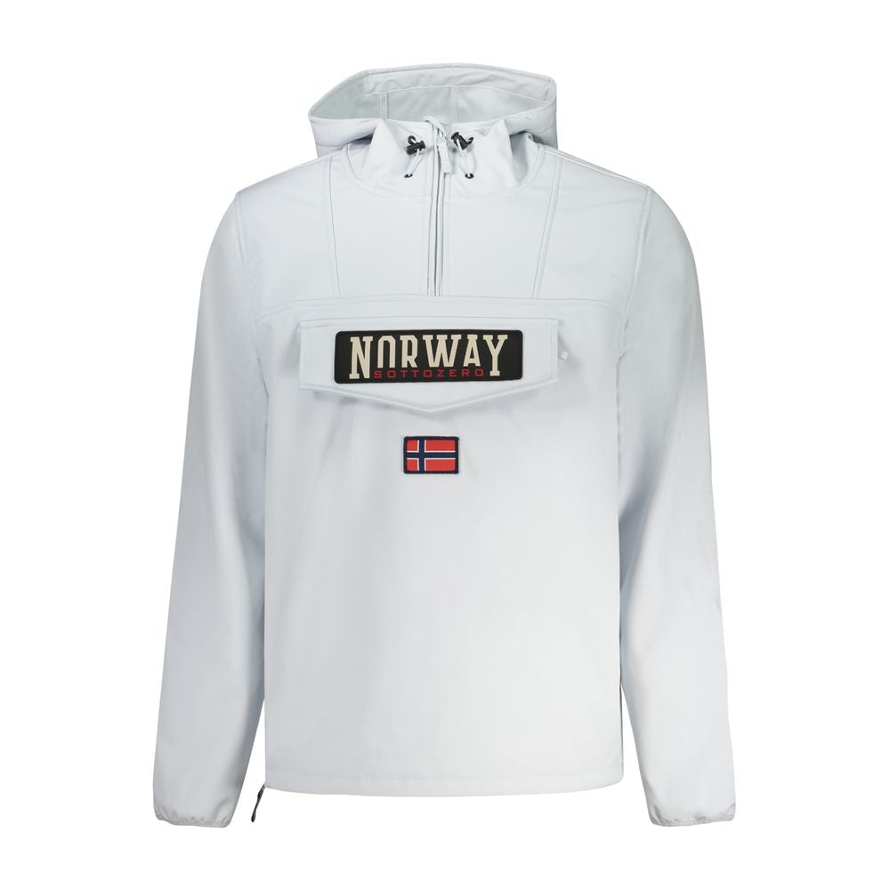 Norway 1963 Grigio Polyester Men's Jacket - Luxe Nova