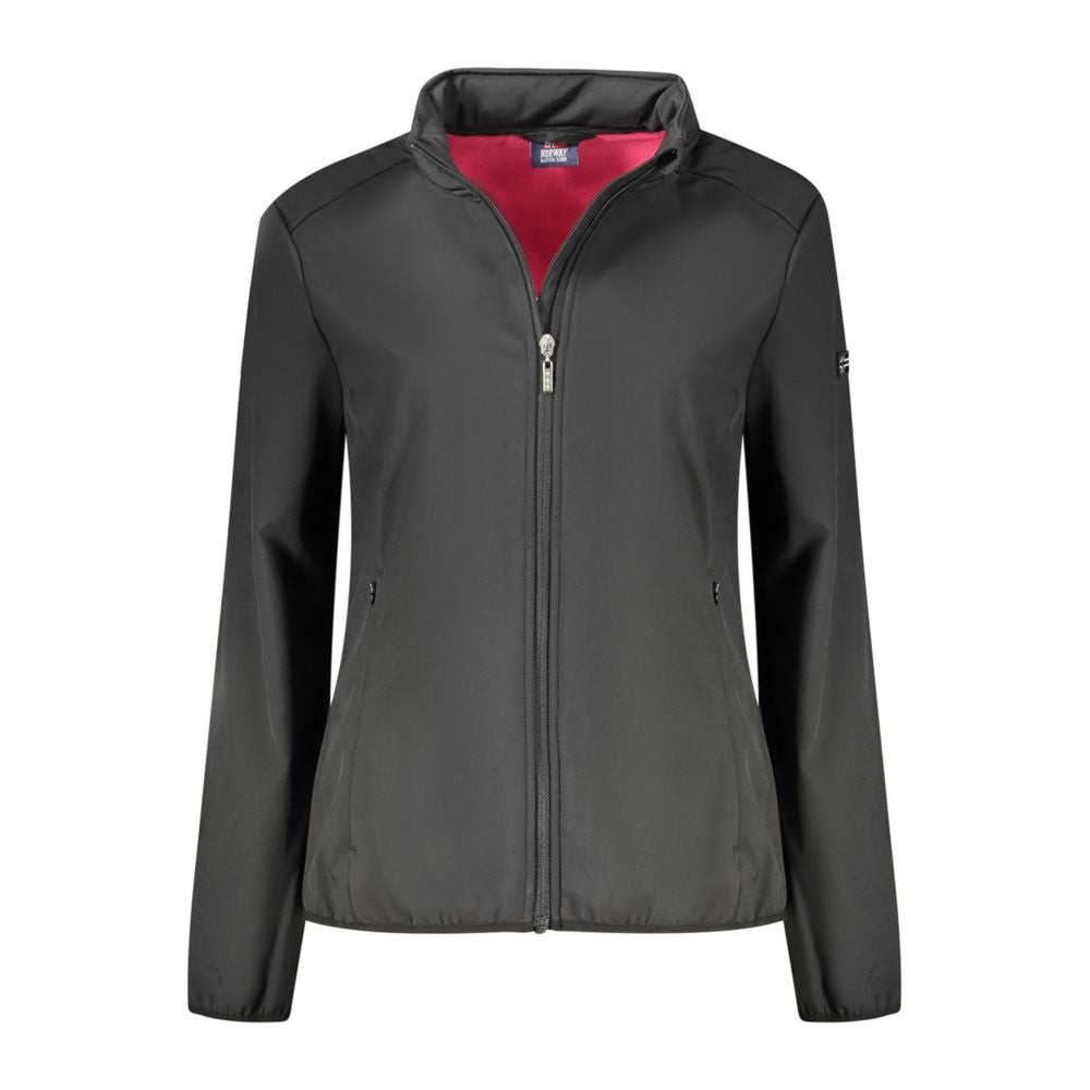 Norway 1963 Black Polyester Women's Jacket - Luxe Nova