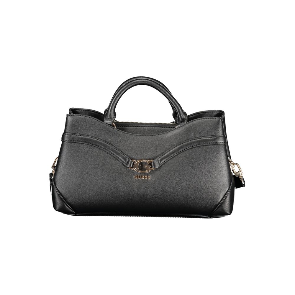 Guess Jeans Black Polyurethane Women's Handbag - Luxe Nova