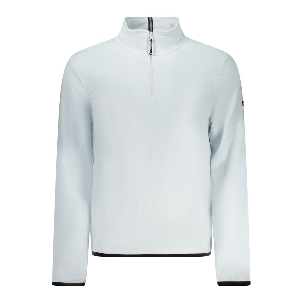 Norway 1963 Blue Polyester Men Sweatshirt - Luxe Nova