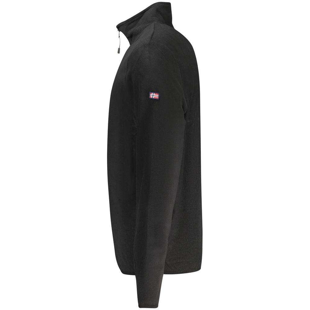 Norway 1963 Black Polyester Men's Sweatshirt - Luxe Nova