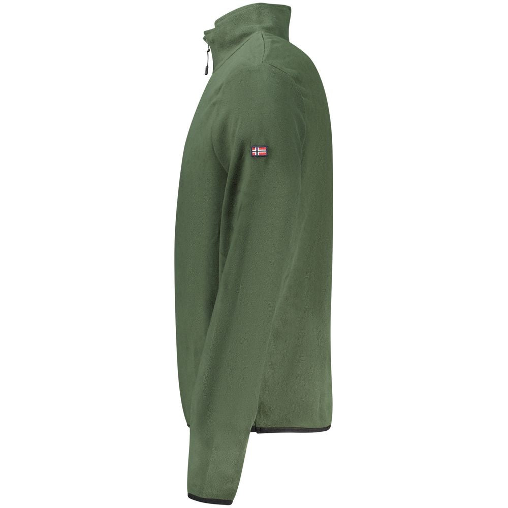 Norway 1963 Verde Polyester Men Sweatshirt - Luxe Nova