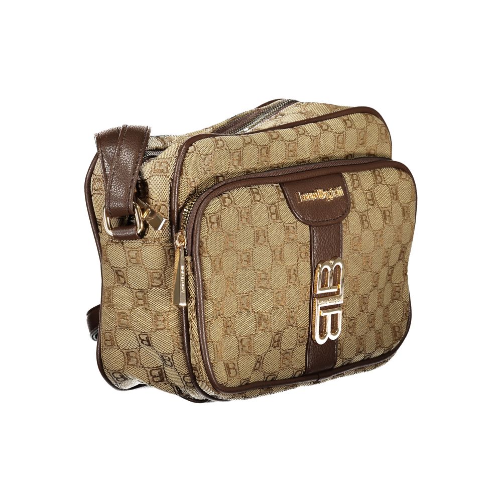 Laura Biagiotti Beige Polyester Women's Shoulder Bag - Luxe Nova