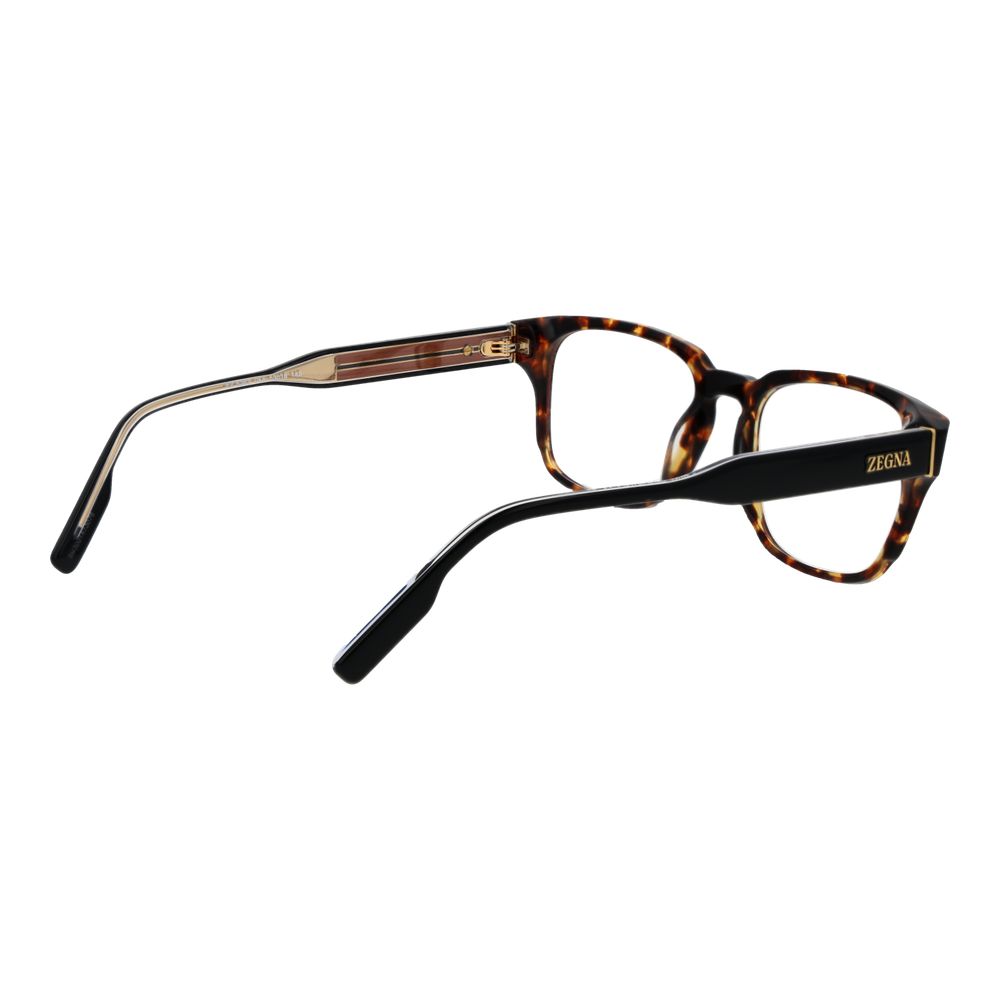 Ermenegildo Zegna Brown Acetate Glasses (Frames) - Luxe Nova