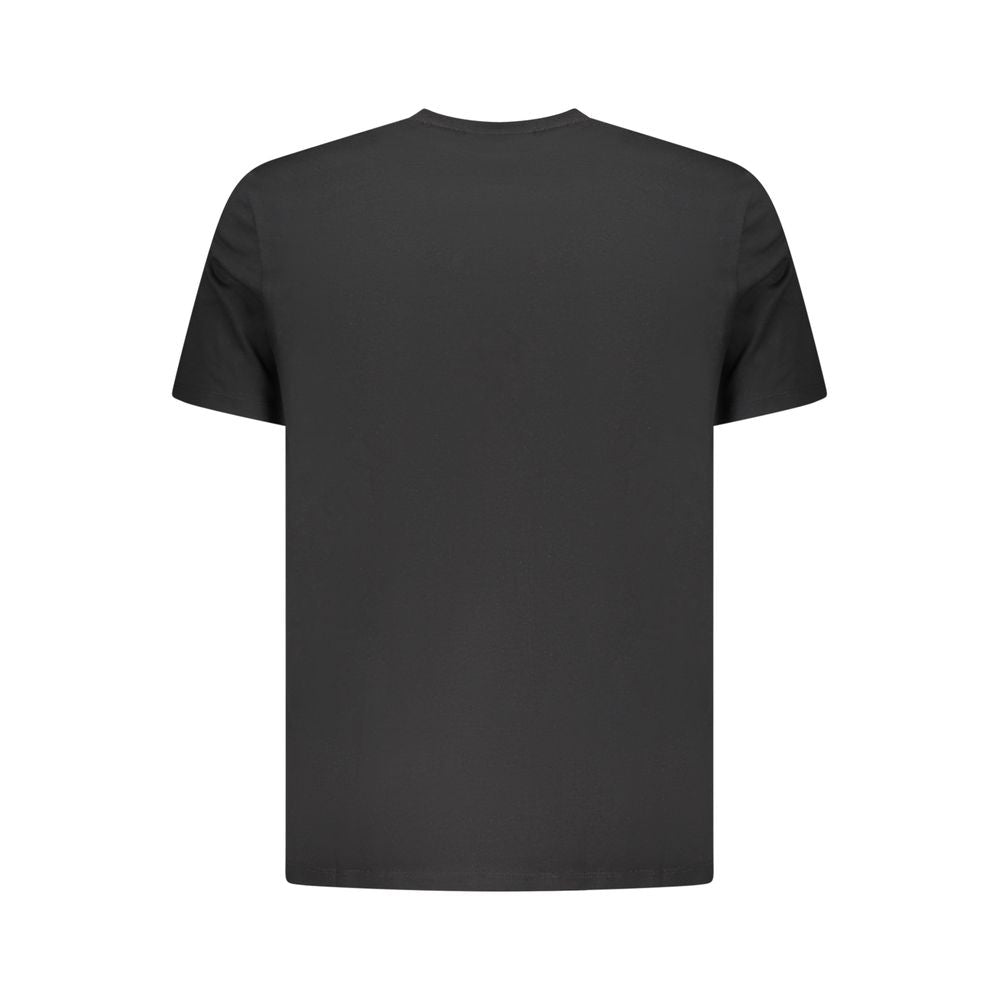 Calvin Klein Black Cotton Men T-Shirt - Luxe Nova