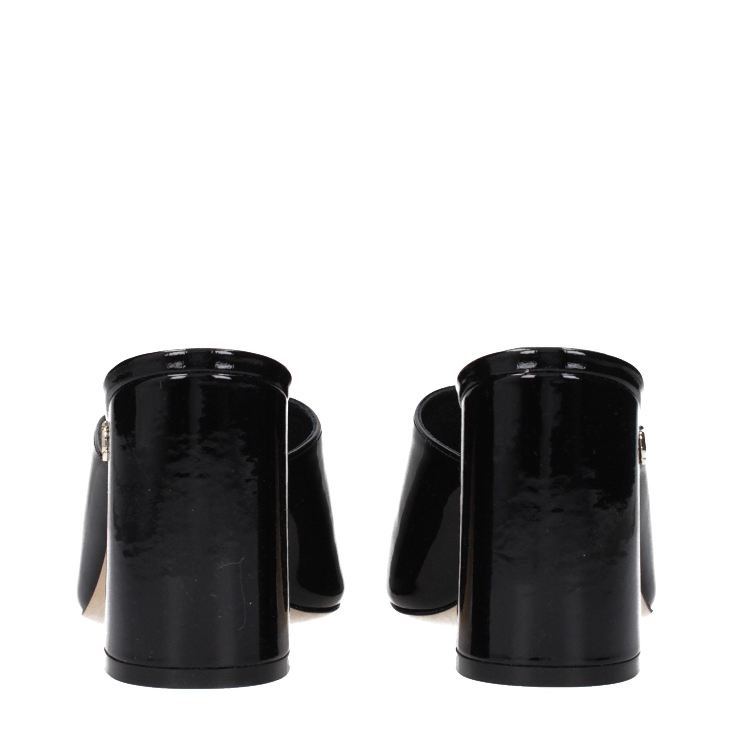 Jimmy Choo Black Leather Platform Sandals - Luxe Nova