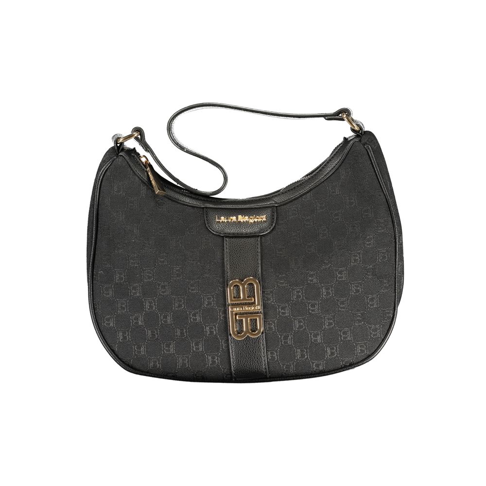 Laura Biagiotti Black Polyester Women Handbag - Luxe Nova