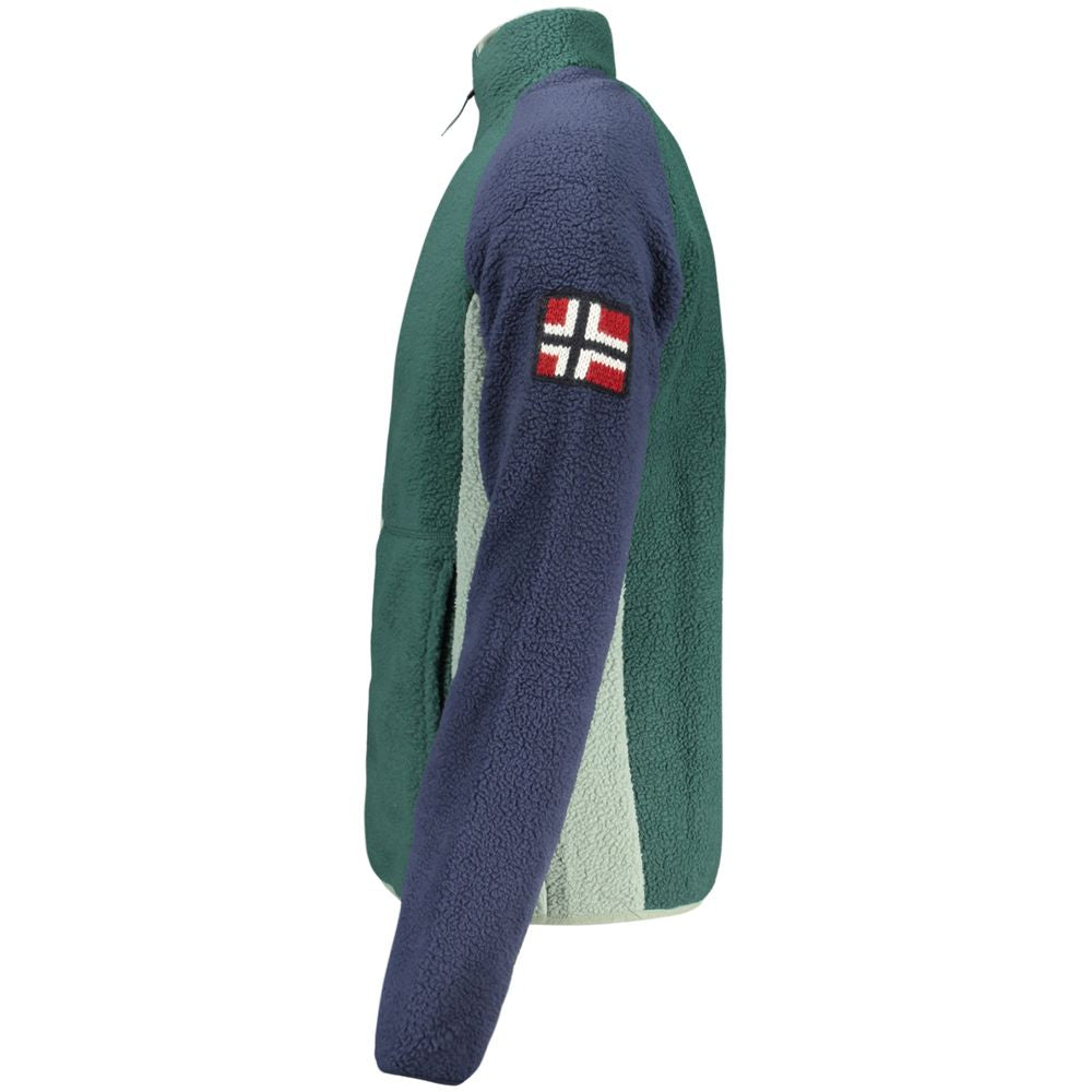 Norway 1963 Verde Polyester Men Sweatshirt - Luxe Nova