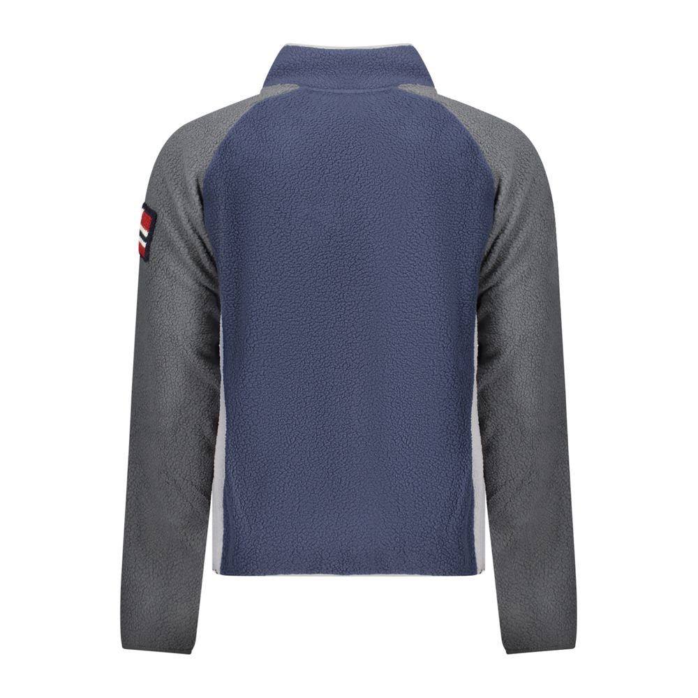 Norway 1963 Blue Polyester Men's Sweatshirt - Luxe Nova