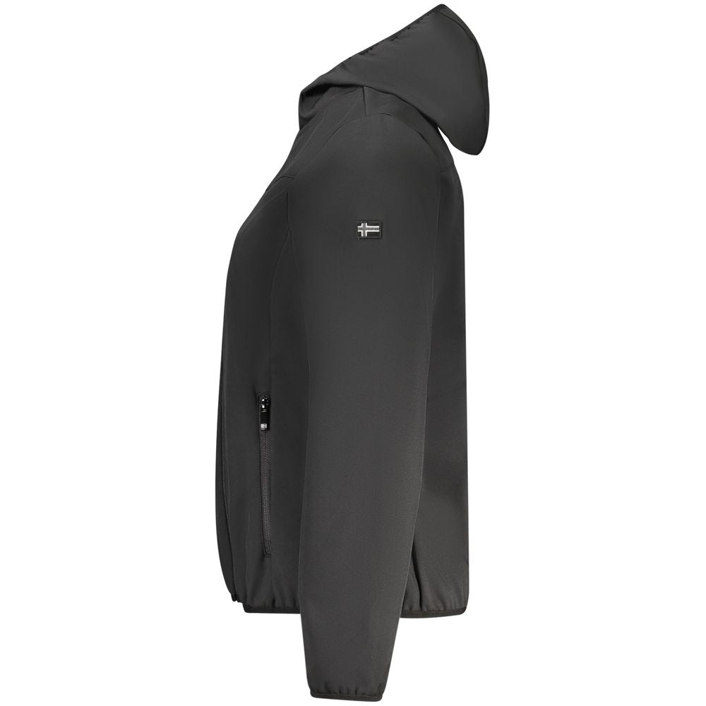 Norway 1963 Nero Polyester Women Jacket - Luxe Nova