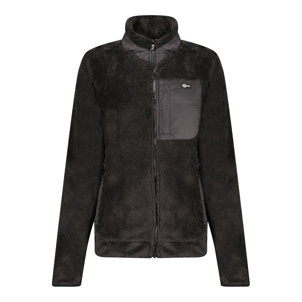 Norway 1963 Black Polyester Women's Sweatshirt - Luxe Nova