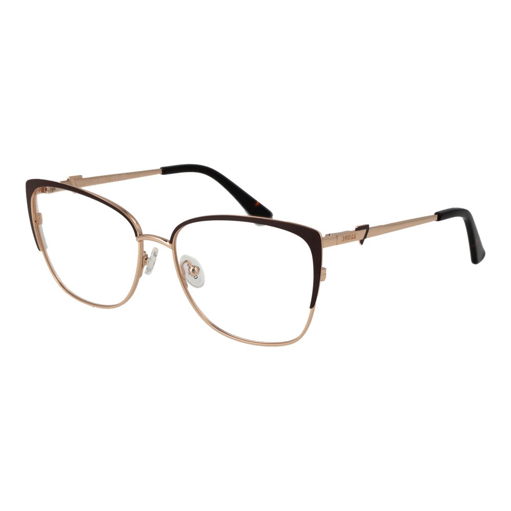 Guess Brown Metal Glasses (Frames) - Luxe Nova