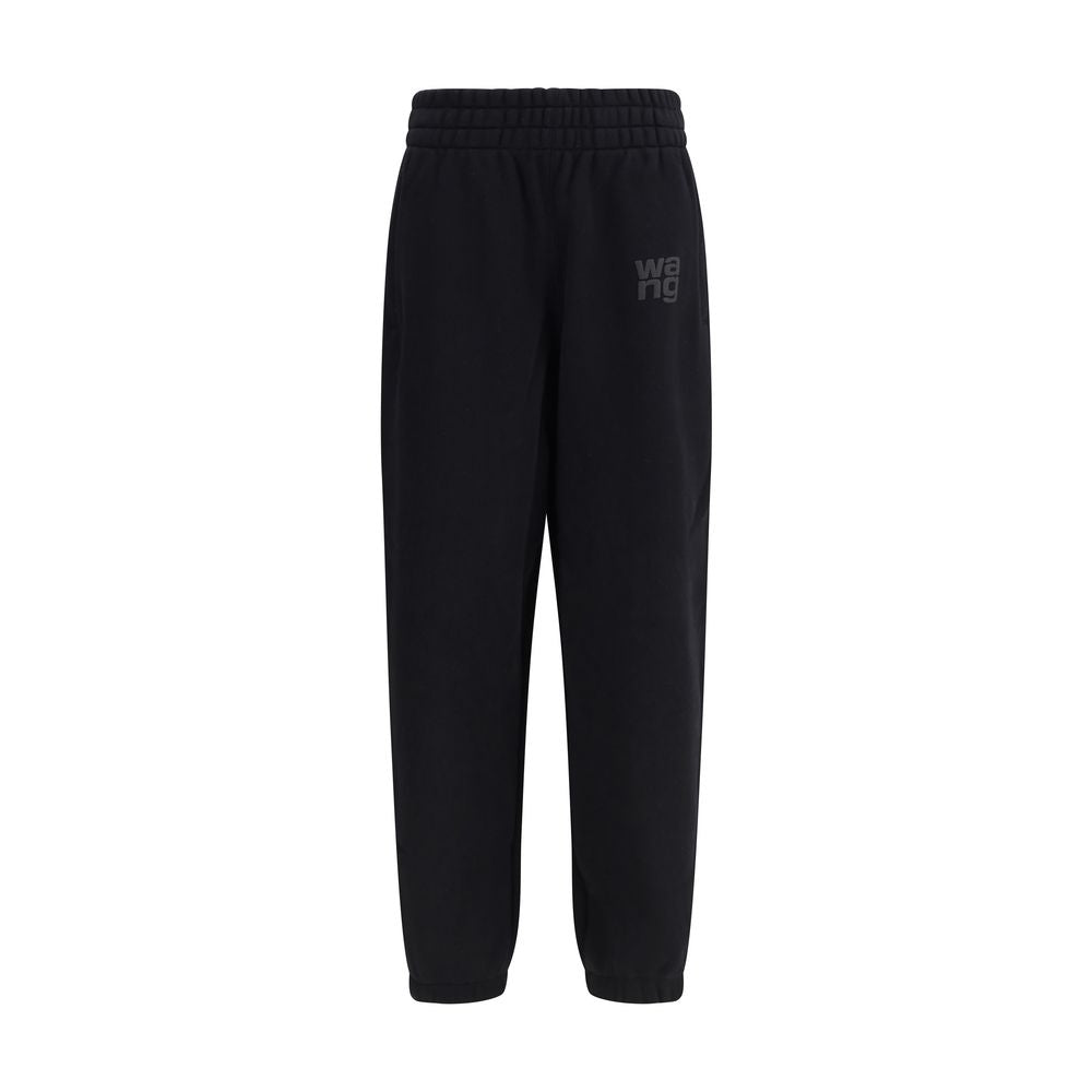 Alexander Wang Black Cotton Joggers (Workout Pants)