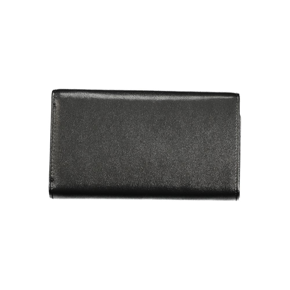Laura Biagiotti Black Polyurethane Women Wallet - Luxe Nova