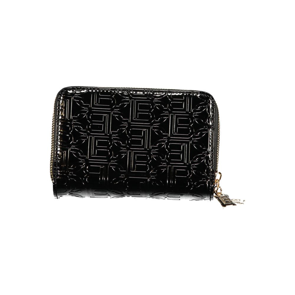 Laura Biagiotti Nero Poliuretano Women Wallet - Luxe Nova