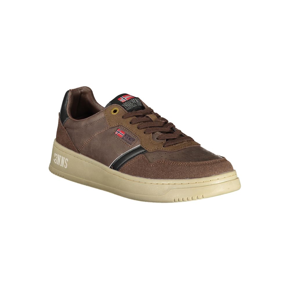 Norway 1963 Marrone Poliuretano Men Sneaker - Luxe Nova