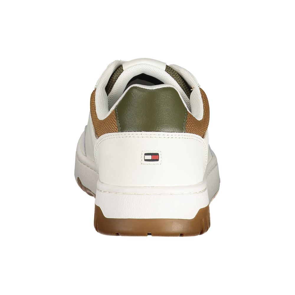 Tommy Hilfiger Bianco Poliuretano Men Sneaker - Luxe Nova