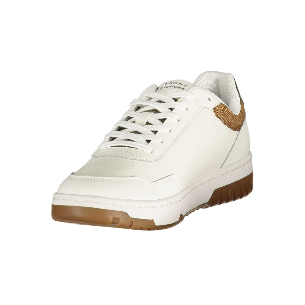 Tommy Hilfiger Bianco Poliuretano Men Sneaker - Luxe Nova