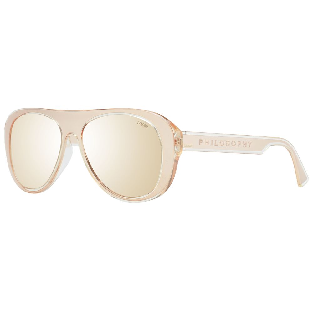 Lozza Rose Gold Acetate & Plastic Sunglasses - Luxe Nova
