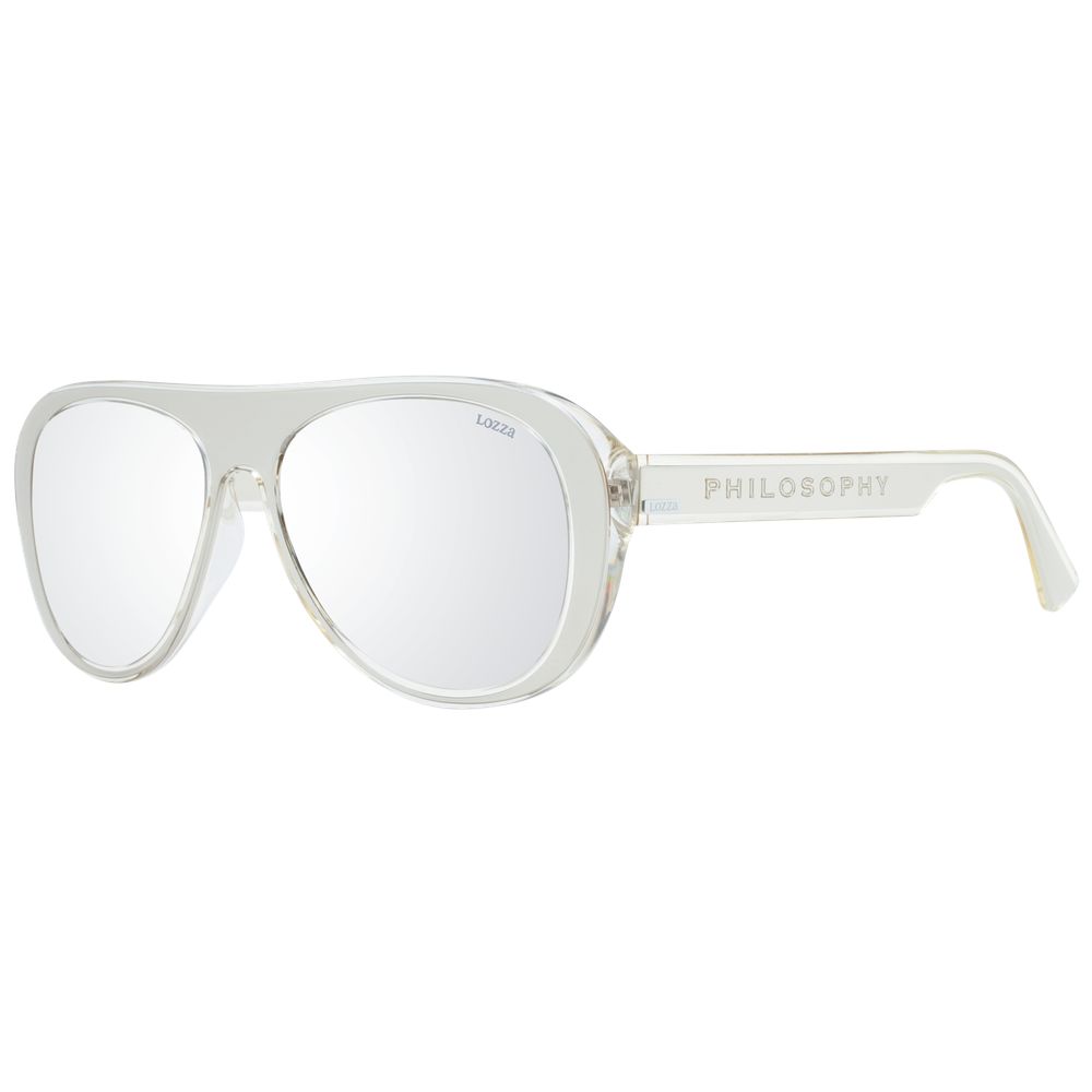Lozza Silver Acetate & Plastic Sunglasses - Luxe Nova