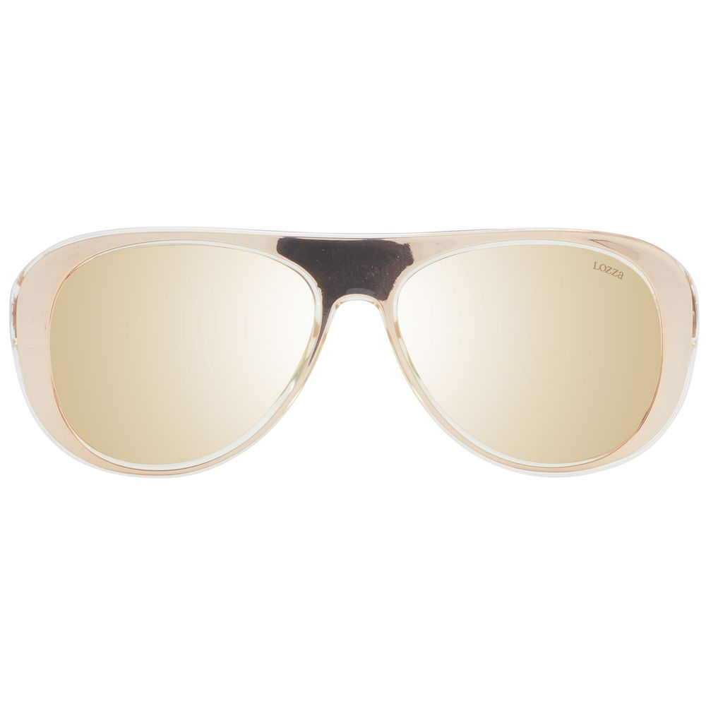 Lozza Rose Gold Acetate & Plastic Sunglasses - Luxe Nova
