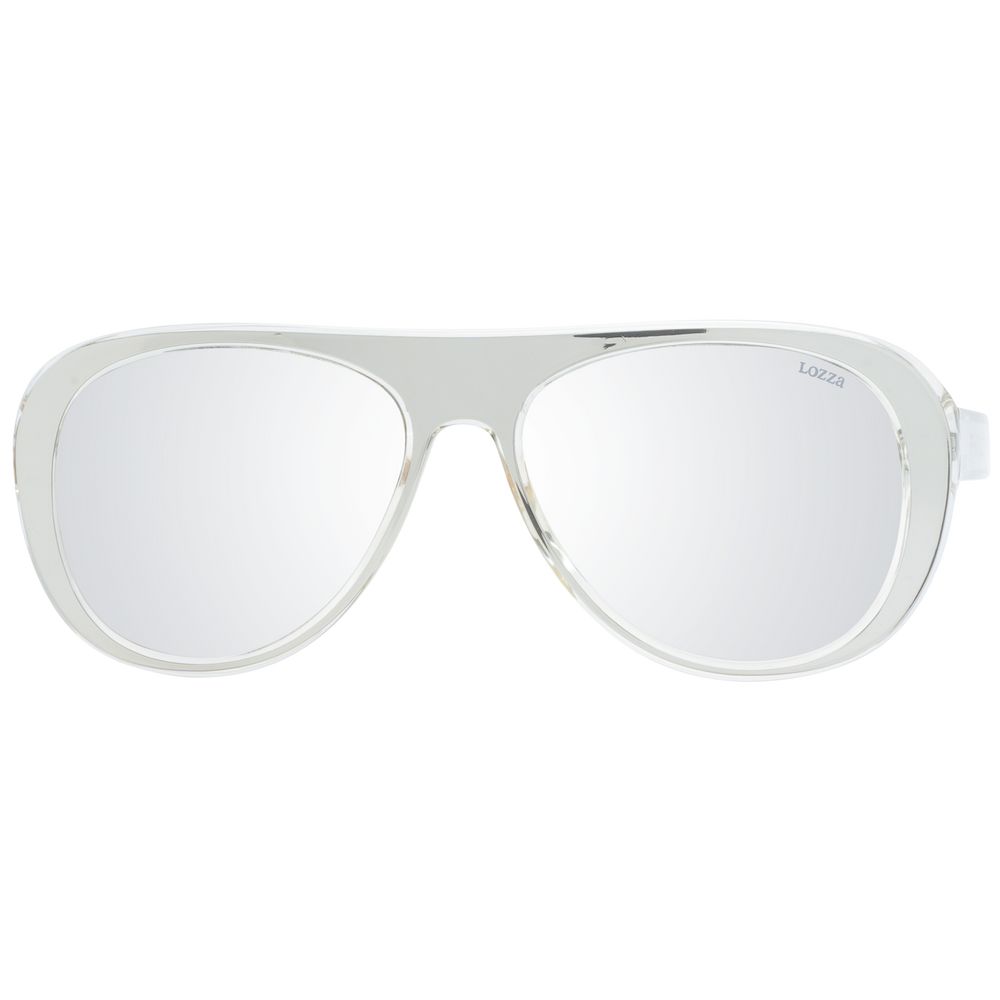 Lozza Silver Acetate & Plastic Sunglasses - Luxe Nova