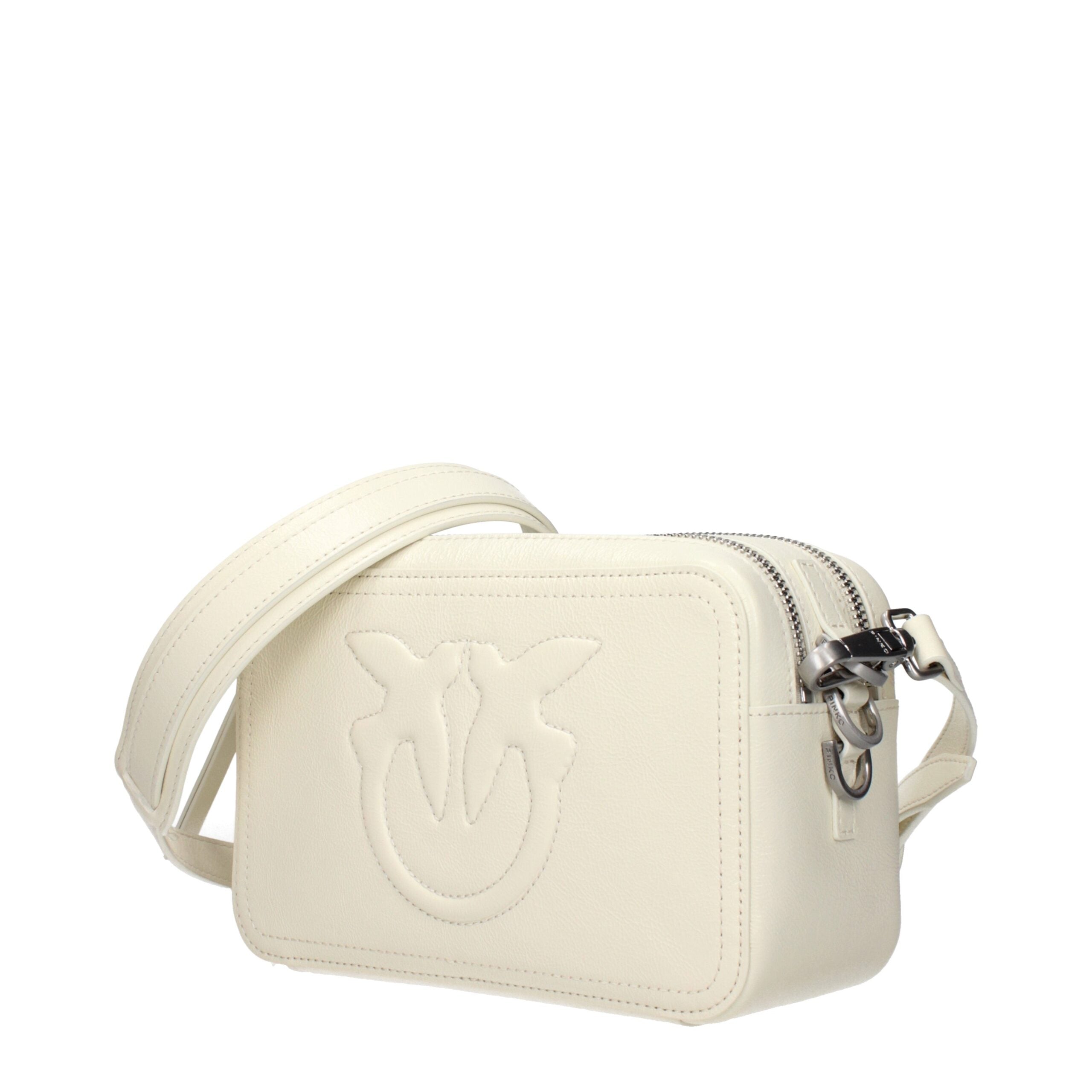 PINKO Blue Leather Crossbody Bag