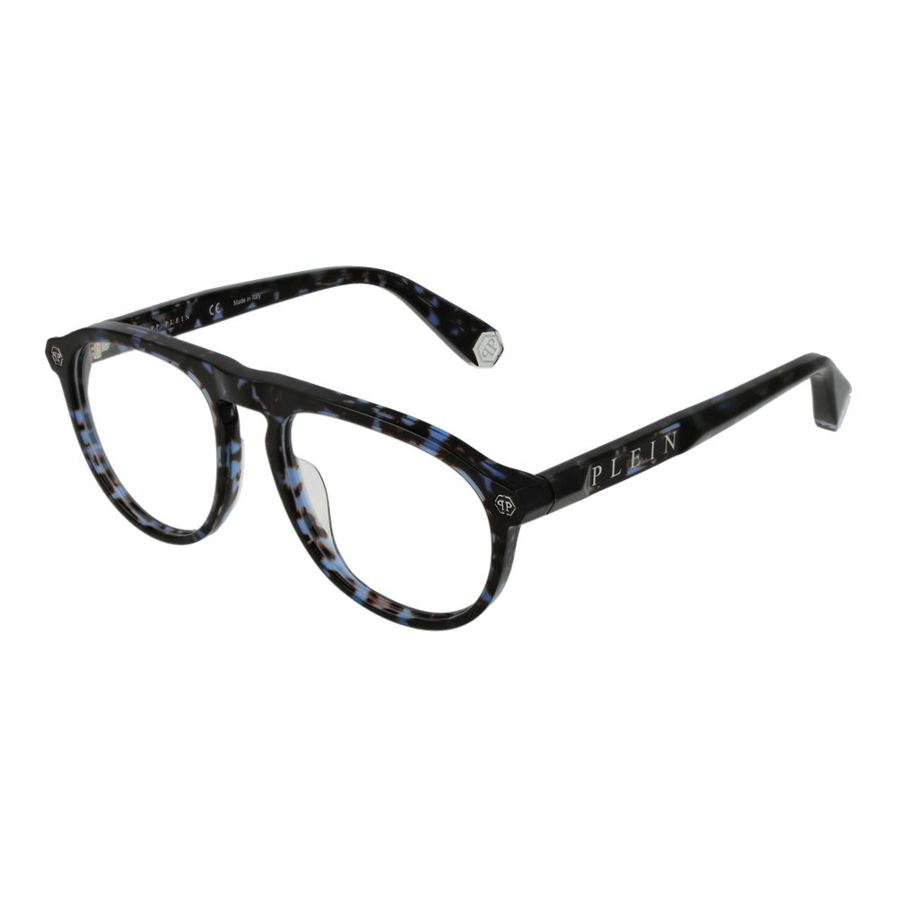 Philipp Plein Blue Cellulose Acetate Glasses (Frames) - Luxe Nova