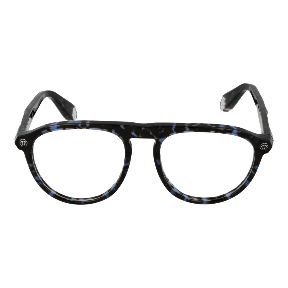 Philipp Plein Blue Cellulose Acetate Glasses (Frames) - Luxe Nova