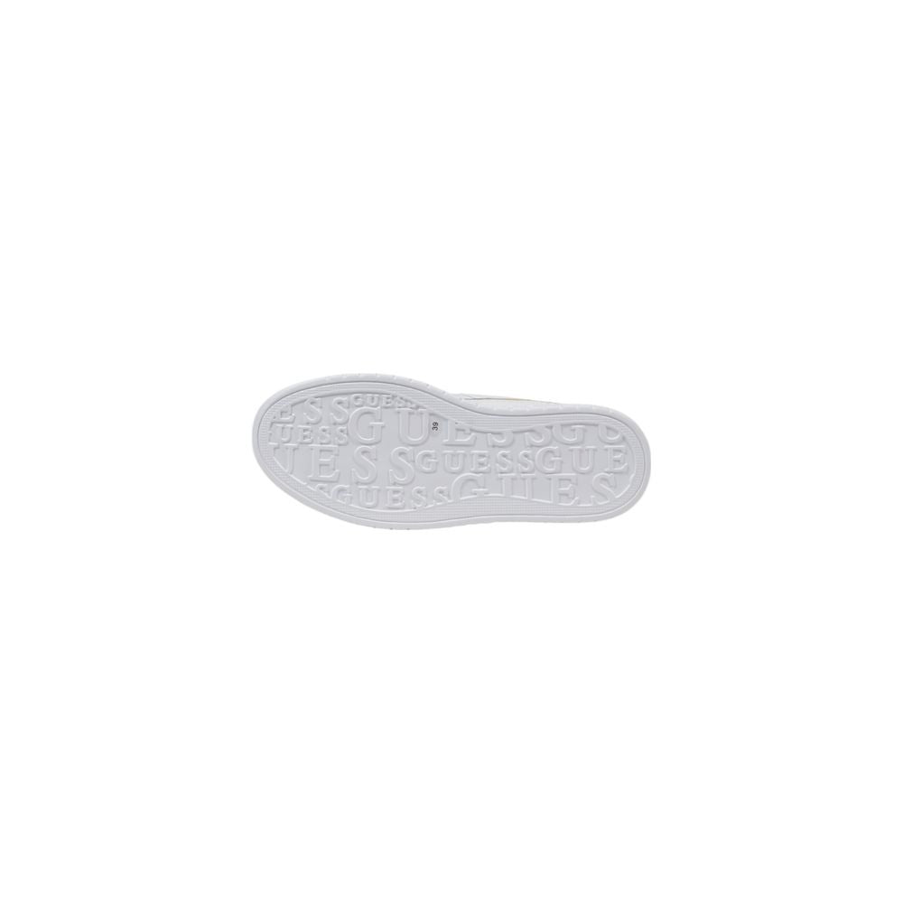 Guess White Polyethylene Platform Pumps - Luxe Nova