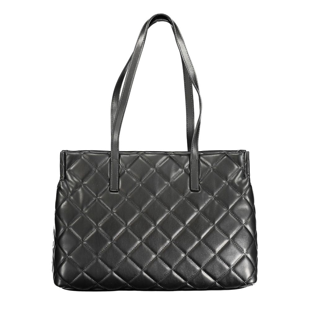 Mario Valentino Nero Poliuretano Women Handbag - Luxe Nova
