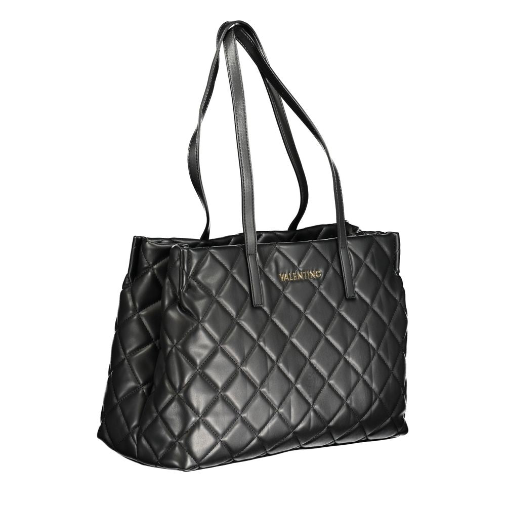 Mario Valentino Nero Poliuretano Women Handbag - Luxe Nova