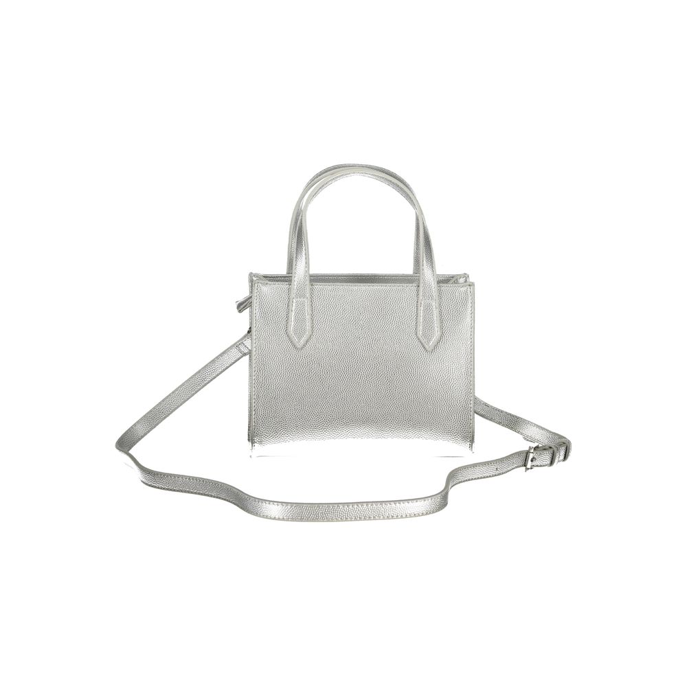 Mario Valentino Silver Polyurethane Women's Handbag - Luxe Nova