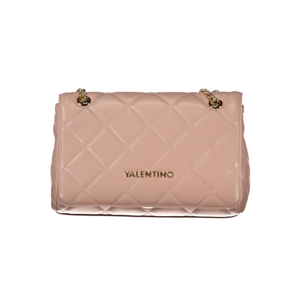 Mario Valentino Rosa Polyurethane Women Shoulder Bag - Luxe Nova