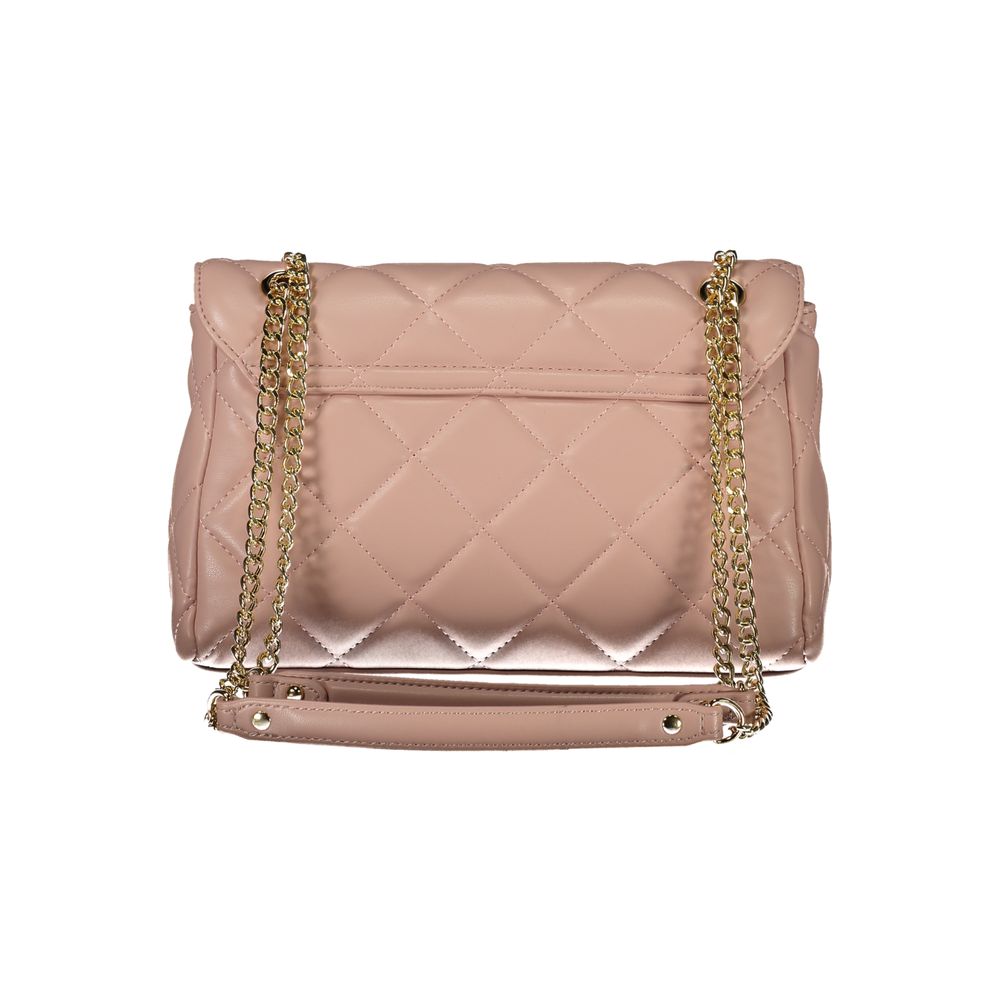 Mario Valentino Rosa Polyurethane Women Shoulder Bag - Luxe Nova