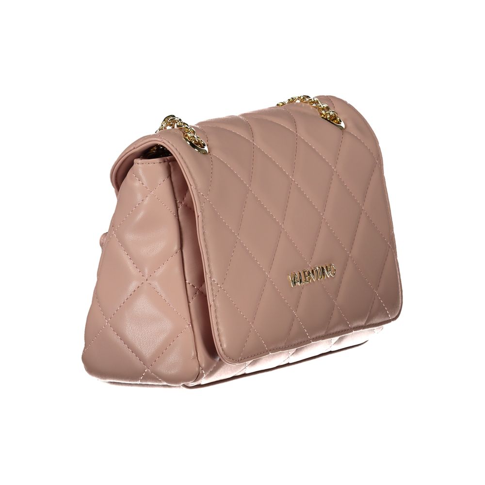 Mario Valentino Rosa Polyurethane Women Shoulder Bag - Luxe Nova