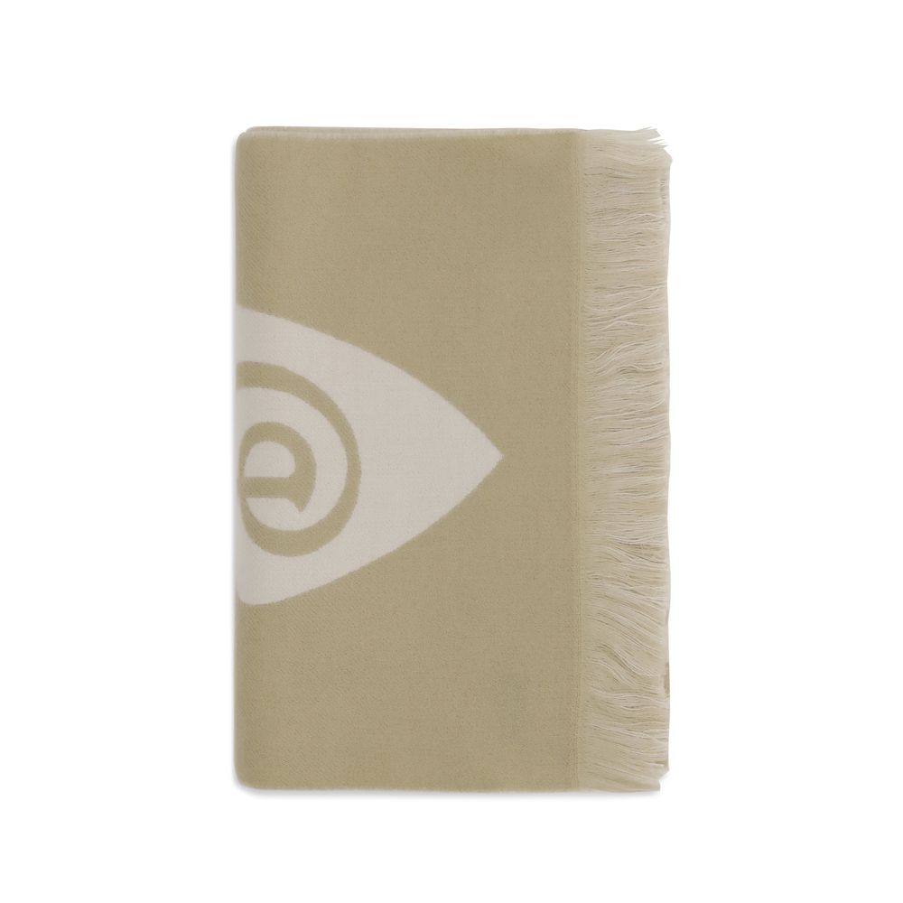 Burberry Beige Wool Scarf