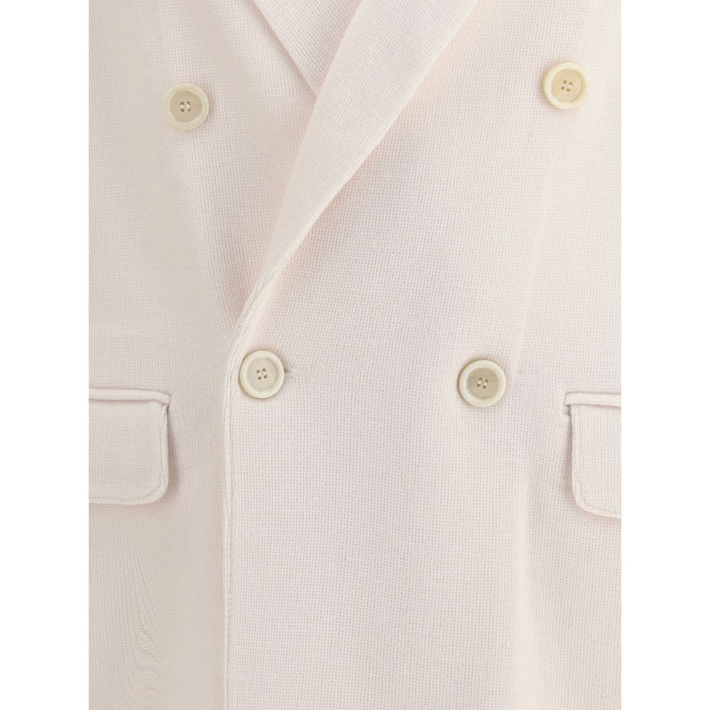 Lardini Beige Wool Coat