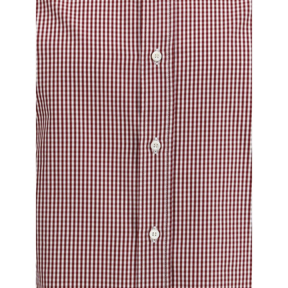Brunello Cucinelli Multicolor Cotton Pattern Shirt - Luxe Nova